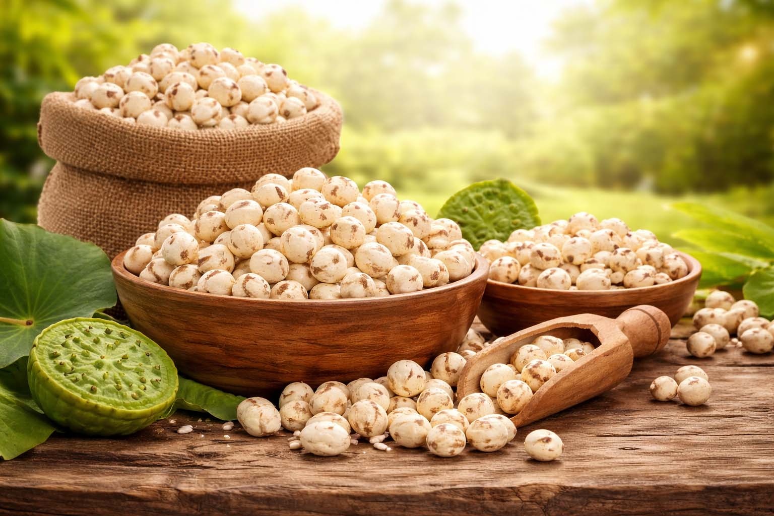 Bowl of healthy Makhana